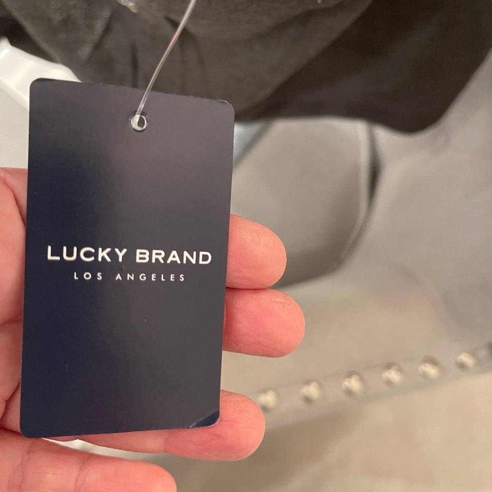 Lucky Brand Cap Sleeved Cotton Blouse - Picture 6 of 8